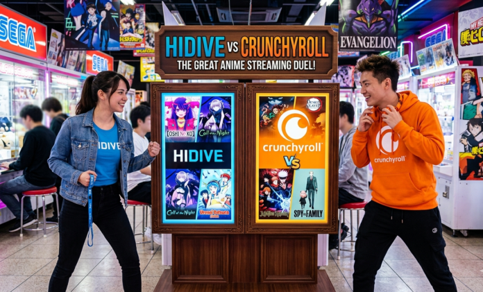 hidive vs crunchyroll