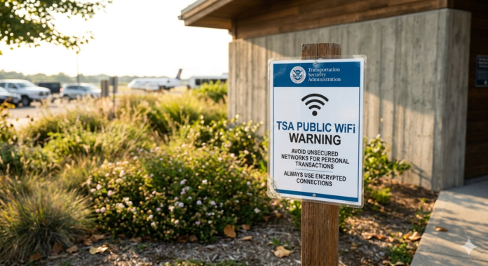 TSA Public WiFi Warning