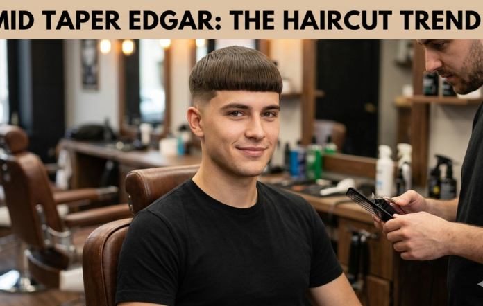 Mid Taper Edgar Haircut