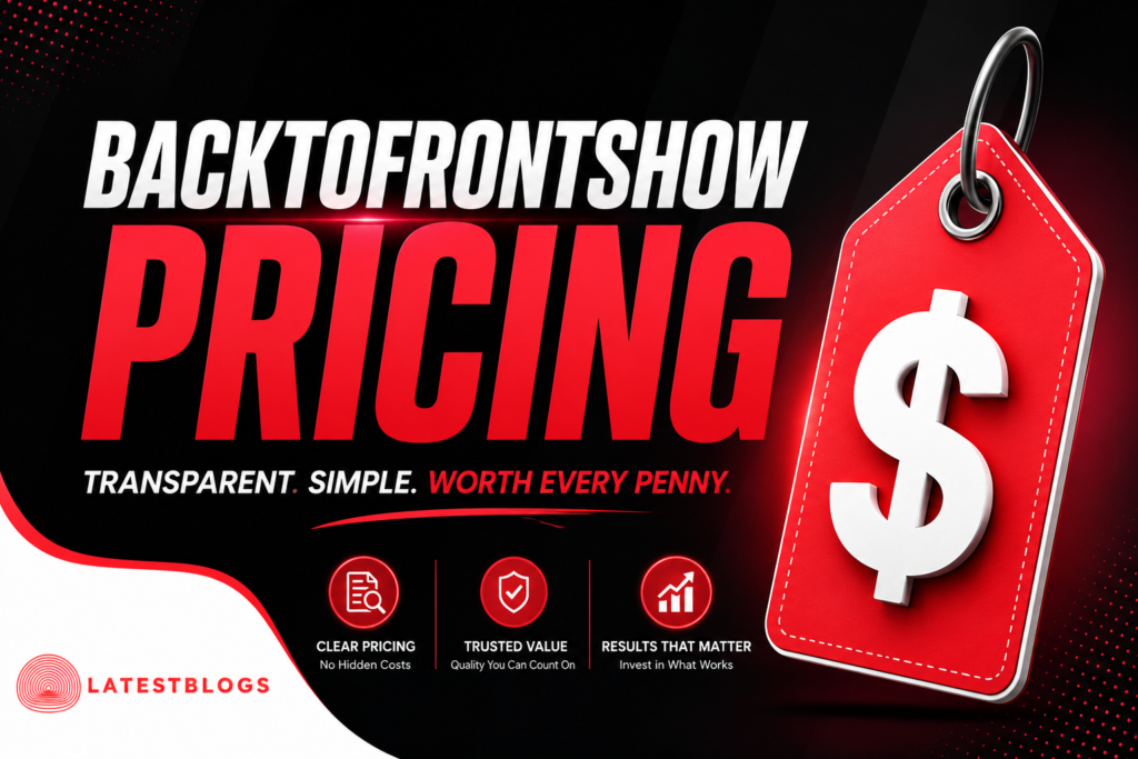 BacktoFrontShow Pricing